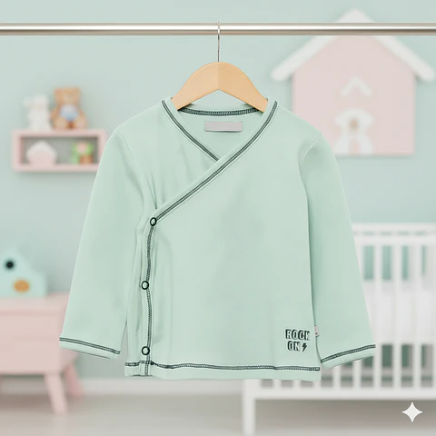 Molde Digital Batita Cruzada Bebe, Patron Pack Talles 1 Al 5