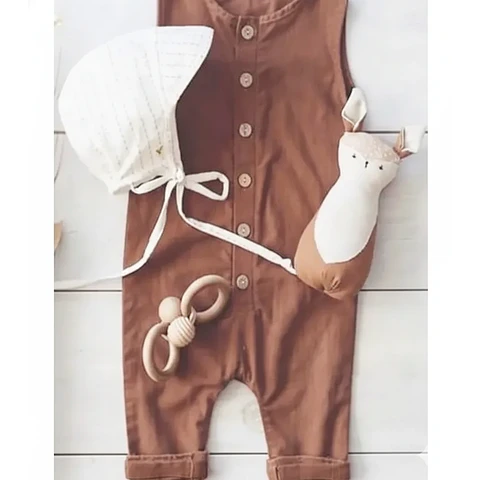 Molde Digital Mameluco Bebe C/abotonadura Pack Talles 1 Al 5