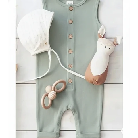 Molde Digital Mameluco Bebe C/abotonadura Pack Talles 1 Al 5