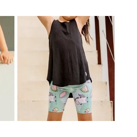 Molde Digital Calza Ciclista / Biker Niña,pack Talles 4 A 16