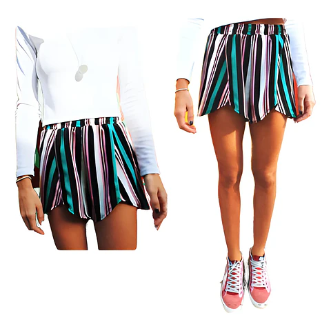 Molde Digital Short Ruedo Con Forma Pack Talles S A Xxl