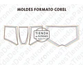 Molde Patrón Coreldraw Calzoncillo Boxer Hombre Del S Al 2xl