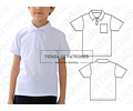 Molde Patron Coreldraw Chomba Polo Niños Talles Del 10 Al 16