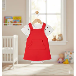 Molde Digital Vestido Jumper Beba, Patron Pack Talles 1 Al 5