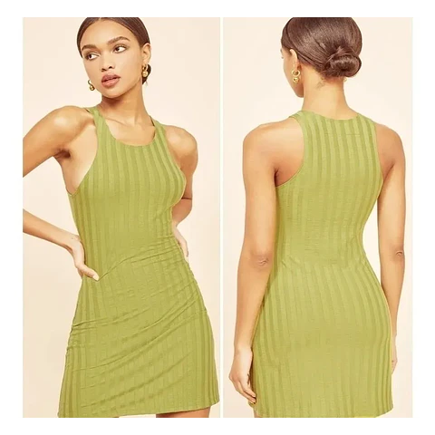 Molde Digital Vestido Escote Musculosa Pack 5 Talles!