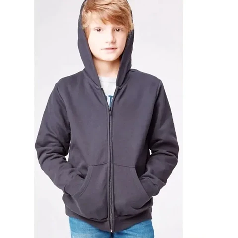 Molde Digital Campera C / Capucha Niños, Pack Talles 2 Al 16