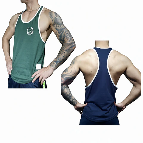 Molde Digital Patron Musculosa Cavada, Pack Talles S A Xxl