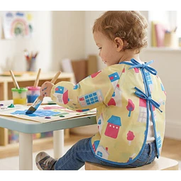 Molde Digital Pintorcito Manga Larga, Pack Talles 1 A 5 Años