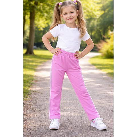 Molde Digital Pantalon Para Bengalina Niña, Talles 2 Al 12