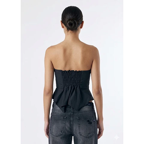 Molde Digital Top Ojalillos Terminación Con Picos, Talles S Al Xxl