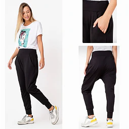 Molde Digital Calza Babucha Con bolsillo, Pack Talles S Al Xxl