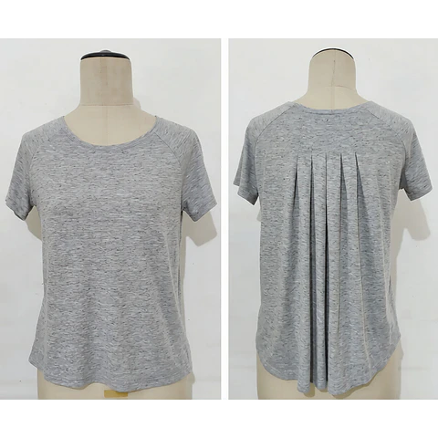 Molde Digital Remera Ranglan Mujer Tablas Esp,talles S A Xxl