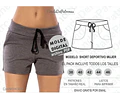 Molde Patron Imprimible Short Deportivo Mujer Talles 38 A 46