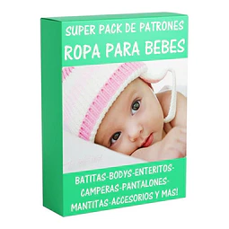 Moldes Y Patrones De Ropa Para Bebés Bodys Enteritos Campera
