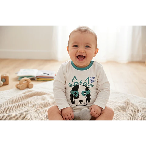 Molde Digital- Remera Manga Larga Bebe Talles 1 Al 5 Polera camiseta playera 