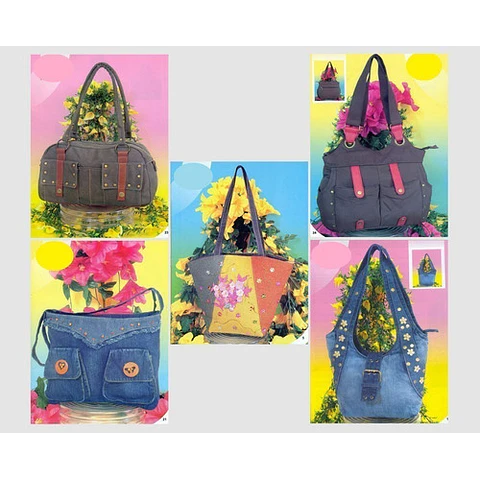 Patrones Moldes Costura- Bolsos, Carteras Y Más