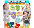Moldes Y Patrones De Ropa Para Bebés Bodys Enteritos Campera