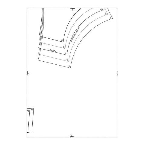 Patrones Moldes Corpiño Materno Lactancialenceria Imprimible