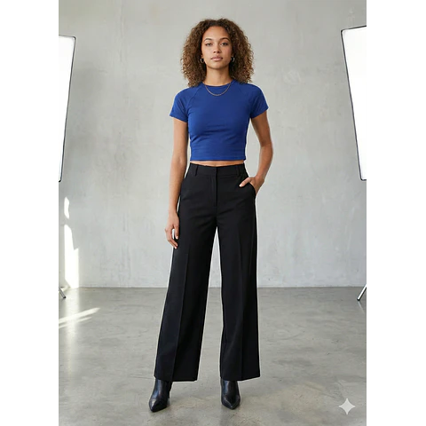 Molde Digital Top Pupera Manga Ranglan, Pack Talles S Al Xxl