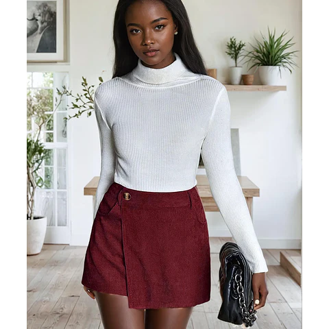 Skort Sewing Pattern | Skirt Shorts Pattern | Mini Skirt Sewing Pattern | Shorts Pattern | Womens Skirt | Sewing Patterns | Women Patterns
