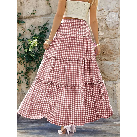 Maxi Skirt Pattern | Skirt Sewing Pattern | Women Skirt Pattern | Sewing Patterns | Women Sewing Pattern, Long Skirt Pattern, Tiered Skirt
