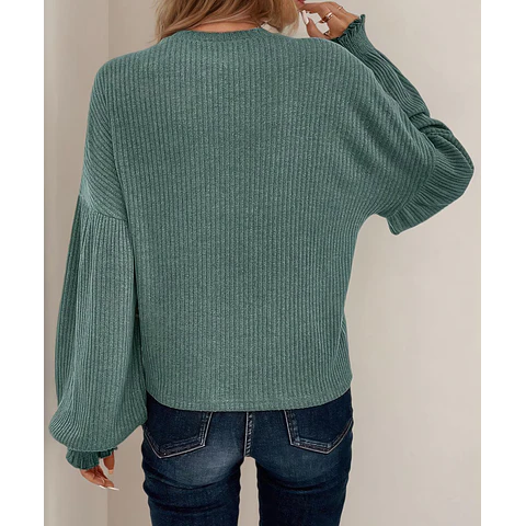 Sweatshirt Sewing Pattern | Women Sewing Pattern | Sweater Sewing Pattern | Women's Sewing Pattern | Puff Sleeve Sweatshirt, Sweater Pattern