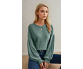 Sweatshirt Sewing Pattern | Women Sewing Pattern | Sweater Sewing Pattern | Women's Sewing Pattern | Puff Sleeve Sweatshirt, Sweater Pattern