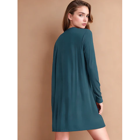Dress PDF Sewing Pattern for Women, Easy Pattern for Beginners, Long Sleeved Dress, Oversized TShirt pattern, Loose Dress, Loose TShirt PDF