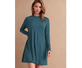 Dress PDF Sewing Pattern for Women, Easy Pattern for Beginners, Long Sleeved Dress, Oversized TShirt pattern, Loose Dress, Loose TShirt PDF