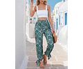 Pants Sewing Pattern | Slit Pants Pattern | Elastic Waistband Pants | Summer Pants Pattern | Beginner Sewing Patterns, Women Pattern Pants