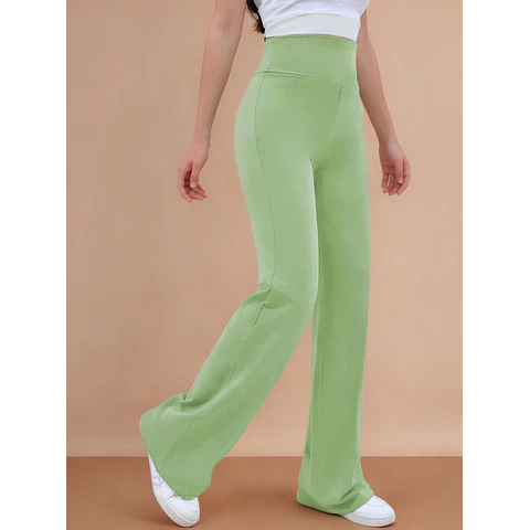 Yoga Pants Pattern | High Waist Pants Sewing Pattern | Flare Leg Pants Pattern |  Flare Leggings | Leggings pattern | Women Patterns