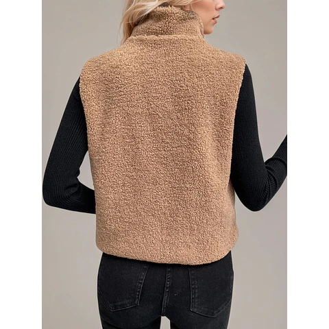 Teddy Vest Sewing Pattern for Women | Sewing Patterns | Women Pattern | Jacket Sewing Pattern | XS-XXXL | Women Vest Sewing Pattern