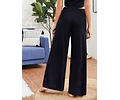 Pants Pattern | Elastic Waistband Wide Leg Pants Sewing Pattern | Trousers Pattern | High Waisted Pants Pattern | Sewing Pattern for Women