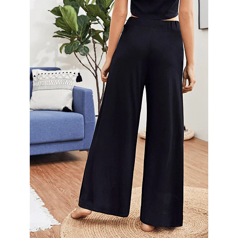 Pants Pattern | Elastic Waistband Wide Leg Pants Sewing Pattern | Trousers Pattern | High Waisted Pants Pattern | Sewing Pattern for Women
