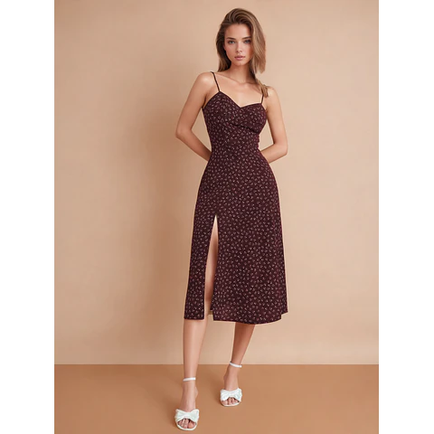 Slit Dress Pattern | Dress Pattern | Women Pattern | Strappy Dress | Prom Dress | Elegant Dress | Summer Dress Pattern | Sewing Patterns