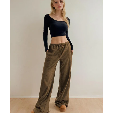 Comfy Pants Sewing Pattern | Pants Pattern | Elastic Waistband Pants Pattern | Women Sewing Pattern | Wide Leg Pants | SweatPants Joggers