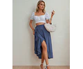 Skirt Sewing Pattern | Wrap Skirt Pattern | Women Sewing Pattern | Sewing Patterns | Summer Skirt Sewing pattern | Ruffle Hem Wrap Skirt
