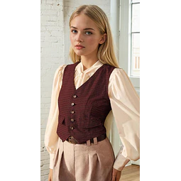 Vest Pattern, Waistcoat Sewing Pattern, Sewing Patterns, Women Pattern, Vest Sewing Pattern, Top Sewing Pattern for Women, Vintage Vest