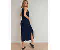 Dress Sewing Pattern - Slit Dress pattern, Prom Dress Pattern, Evening dress pattern, Elegant Dress pattern, Sleeveless dress pattern