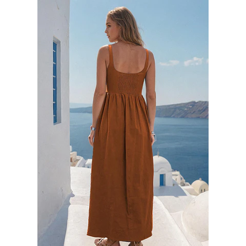 Sleeveless Dress Sewing Pattern | Summer Dress Pattern | Beginner Dress Pattern | Women Dress | Patterns for Women, Maxi Dress Long Dress