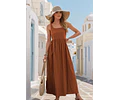 Sleeveless Dress Sewing Pattern | Summer Dress Pattern | Beginner Dress Pattern | Women Dress | Patterns for Women, Maxi Dress Long Dress