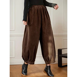 Balloon Pants Sewing Pattern, Barrel Leg Pants Pattern, Wide Leg Pants Sewig Pattern, Women Sewing Pattern Pants, Baggy Pants Pattern