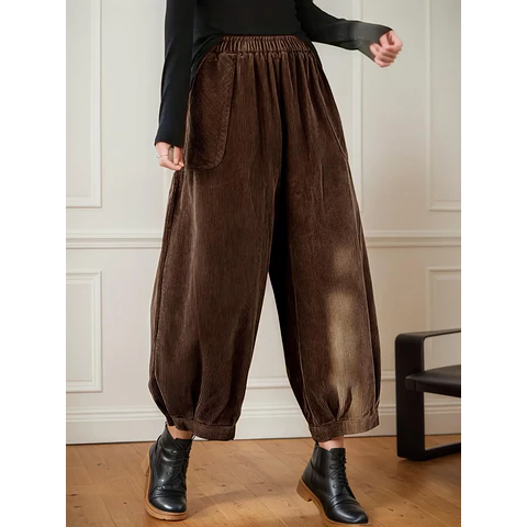 Balloon Pants Sewing Pattern, Barrel Leg Pants Pattern, Wide Leg Pants Sewig Pattern, Women Sewing Pattern Pants, Baggy Pants Pattern