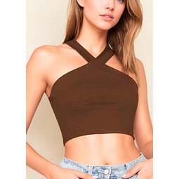 Halter Top Sewing Pattern | Crop Top Pattern PDF | Halter Crop Top | Easy Digital PDF | Instant Download | S-XL | Women Top Sewing Pattern