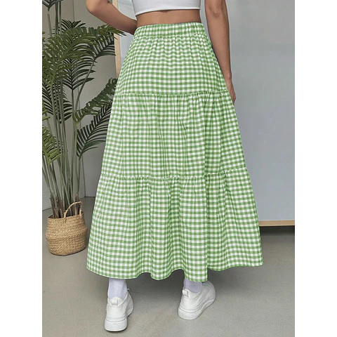 Tiered Maxi Skirt Sewing Pattern | Skirt Pattern | Women Skirt Pattern | Sewing Patterns | Women Sewing Pattern, Long Skirt Pattern