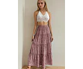 Tiered Maxi Skirt Pattern | Skirt Sewing Pattern | Women Skirt Pattern | Sewing Patterns | Women Patterns, Long Skirt Pattern, Tiered Skirt
