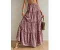 Tiered Maxi Skirt Pattern | Skirt Sewing Pattern | Women Skirt Pattern | Sewing Patterns | Women Patterns, Long Skirt Pattern, Tiered Skirt