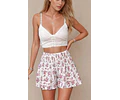 High Waisted Shorts Pattern | Easy Shorts | Women Shorts Sewing Pattern | Beginner Shorts Pattern | Wide Leg Shorts | Shirred Shorts Pattern