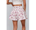 High Waisted Shorts Pattern | Easy Shorts | Women Shorts Sewing Pattern | Beginner Shorts Pattern | Wide Leg Shorts | Shirred Shorts Pattern