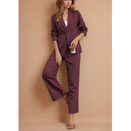 Suit Pants Pattern | Sewing Patterns | Trousers Sewing Pattern | Wide Leg Pants Pattern | Sewing Pattern Pants Women Sewing | Women Pattern